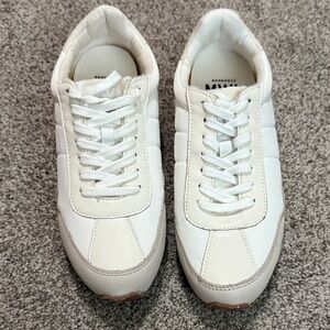 Madewell Men's Cream Sneakers